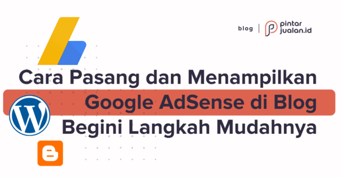 Langkah-langkah menempelkan kode adsense di website wordpress terbaru