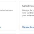 Mengatur Pemblokiran Kategori Iklan Sensitif di Dasbor AdSense