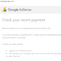 Pengalaman Pribadi Menerima Pembayaran Pertama dari Google AdSense
